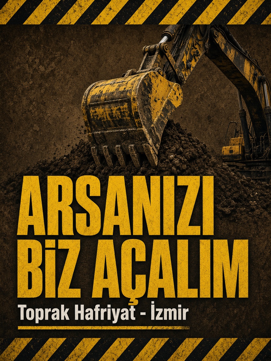 Toprak Hafriyat İzmir hafriyat